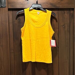 Reba Vibrant Yellow Tank Top